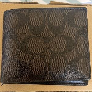 Brown Men’s Coach wallet